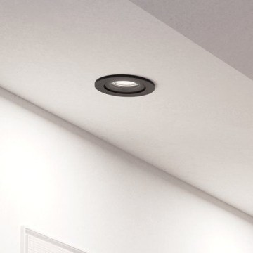 Eglo - Spot LED încastrat 1xGU10/4,5W/230V, negru