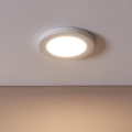 Eglo - Spot LED încastrat, 5,5 W, 230 V, 4000 K, alb, Ø 11,7 cm
