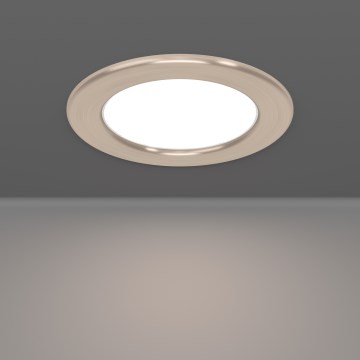 Eglo - Spot LED încastrat, 6,3 W, 230 V, 2700/4000/6500 K, Ø 11,9 cm, crom mat
