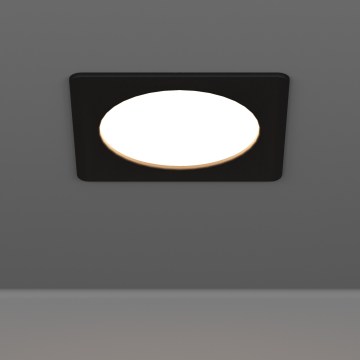 Eglo - Spot LED încastrat LED/6,3W/230V 2700/4000/6500K 11,9x11,9 cm negru