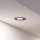 Eglo - Spot LED încastrat pentru baie 1xGU10/4,5W/230V IP44 negru