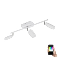 Eglo - Spot LED RGB PALOMBARE-C 3xLED/5W/230V