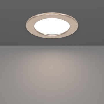 Eglo - Spot LED RGBW dimmabil încastrat pentru baie, LED/5W/230V, 2700-6500K, Ø 12 cm, IP44, crom mat