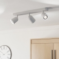 Eglo - Spot orientabil 3 x GU10 / 10W / 230V, alb