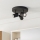 Eglo - Spot pentru baie, 3x GU10, 5W, 230V, Ø25 cm, IP44, negru