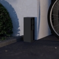 Eglo - Stâlp de priză pentru exterior IP54 SCHUKO, antracit
