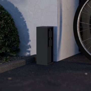 Eglo - Stâlp de priză pentru exterior IP54 SCHUKO, antracit