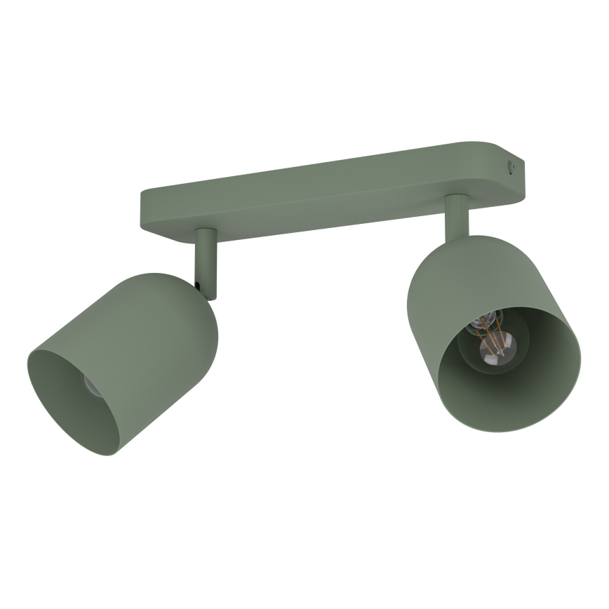 Eglo - Corp de iluminat tip spot, 2 x E14, 40 W, 230 V, verde