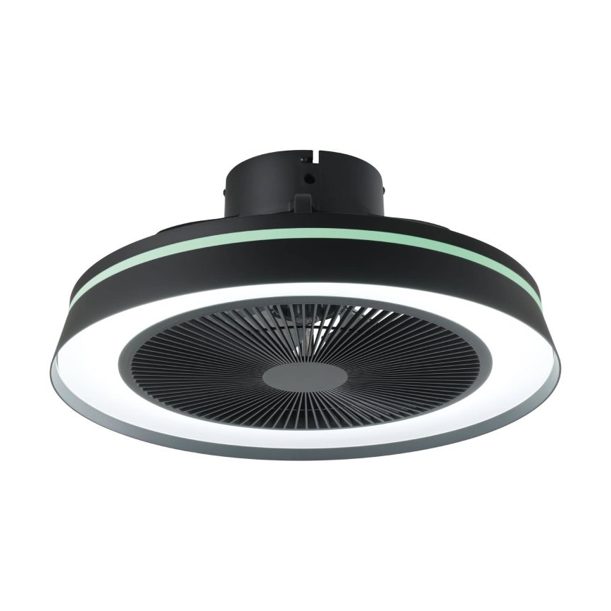 Eglo - Ventilator de tavan LED RGBW reglabil 3xLED/8,5W/230V+LED/6W 2700-6500K Ø 48 cm negru + telecomandă