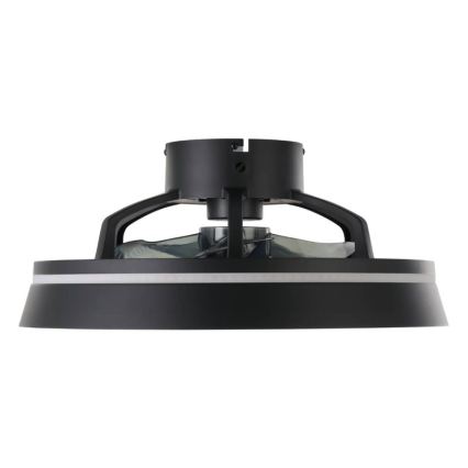 Eglo - Ventilator de tavan LED RGBW reglabil 3xLED/8,5W/230V+LED/6W 2700-6500K Ø 48 cm negru + telecomandă