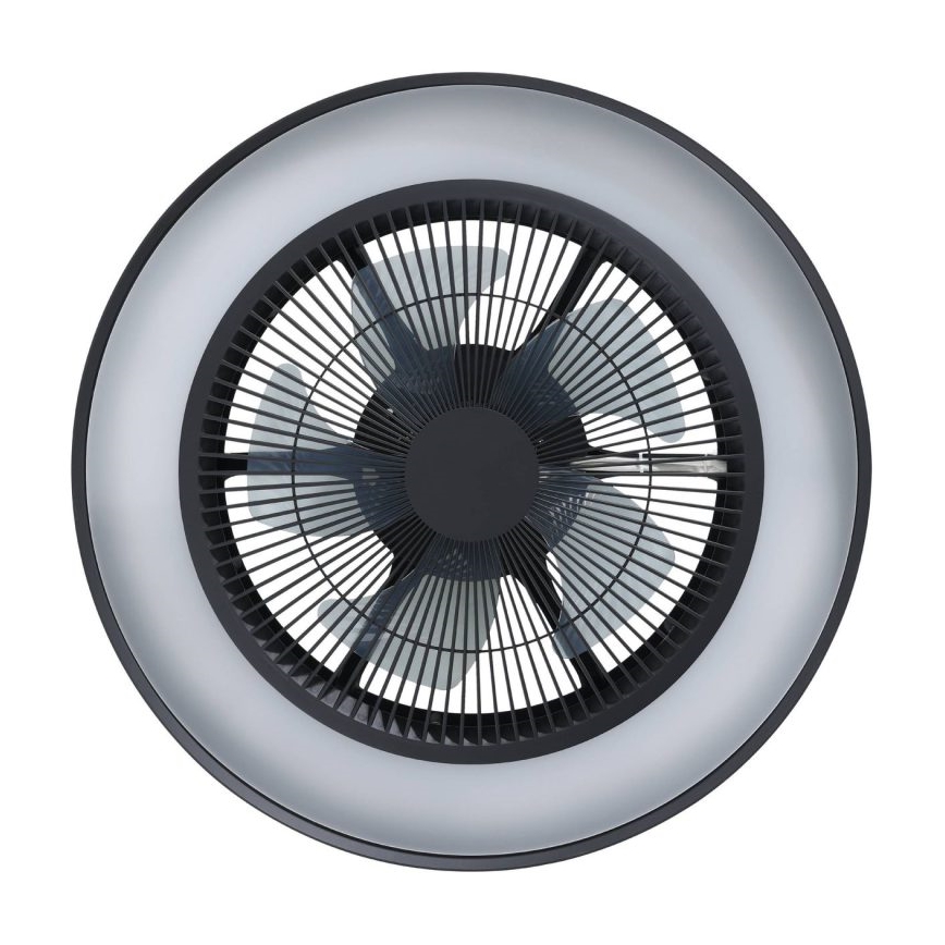 Eglo - Ventilator de tavan LED RGBW reglabil 3xLED/8,5W/230V+LED/6W 2700-6500K Ø 48 cm negru + telecomandă