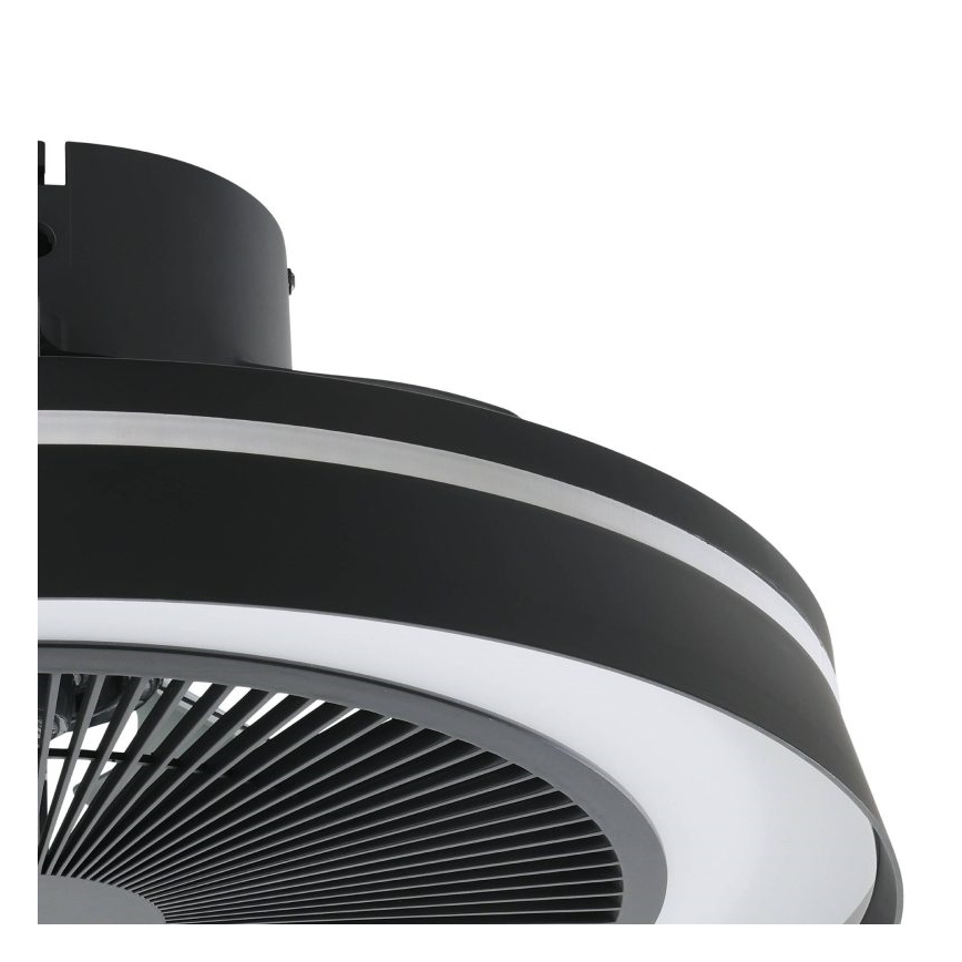 Eglo - Ventilator de tavan LED RGBW reglabil 3xLED/8,5W/230V+LED/6W 2700-6500K Ø 48 cm negru + telecomandă