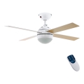 Eglo - Ventilator de tavan 1xE27/60W/230V + Telecomandă