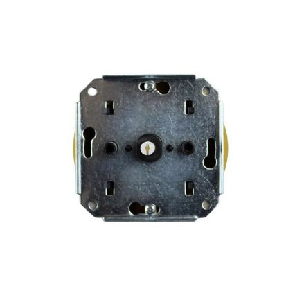 Elhard - Comutator intermediar rotativ retro din ceramică cu ramă nr. 7, negru