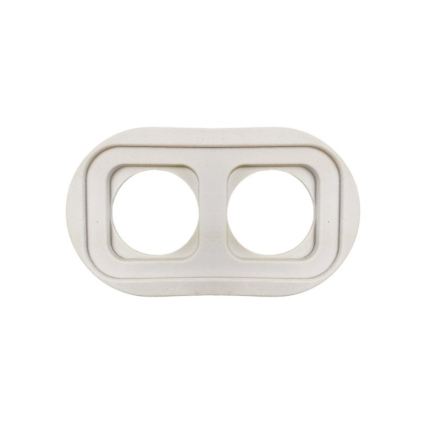 Elhard - Întrerupător retro din ceramică, 1 modul, și priză 230V cu ramă SCHUKO, negru