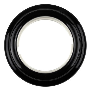 Elhard - Ramă retro ceramică pentru perete, simplă, neagră