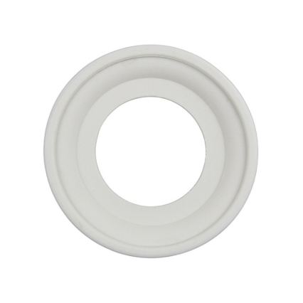Elhard - Ramă retro din ceramică, simplă, albă