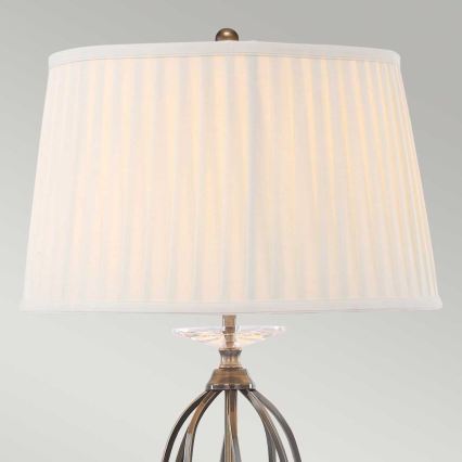 Elstead - Lampă de masă AEGEAN 1xE27/60W/230V bronz