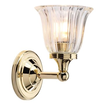 Elstead - Aplica de perete LED pentru baie AUSTEN, 1xG9/3W/230V, IP44, auriu