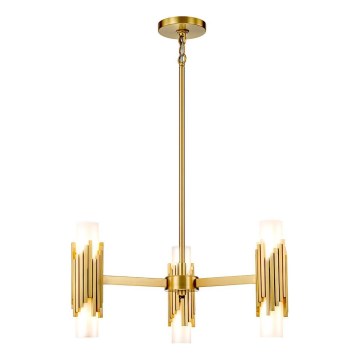 Elstead - Candelabru cu tijă MARVELE 6xE14/40W/230V auriu