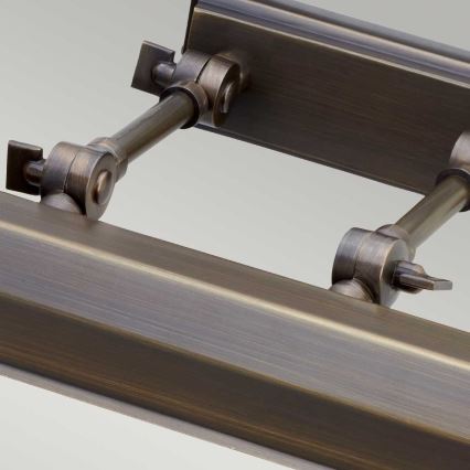 Elstead - Aplică pentru tablouri CHAWTON 4xE14/40W/230V bronzată