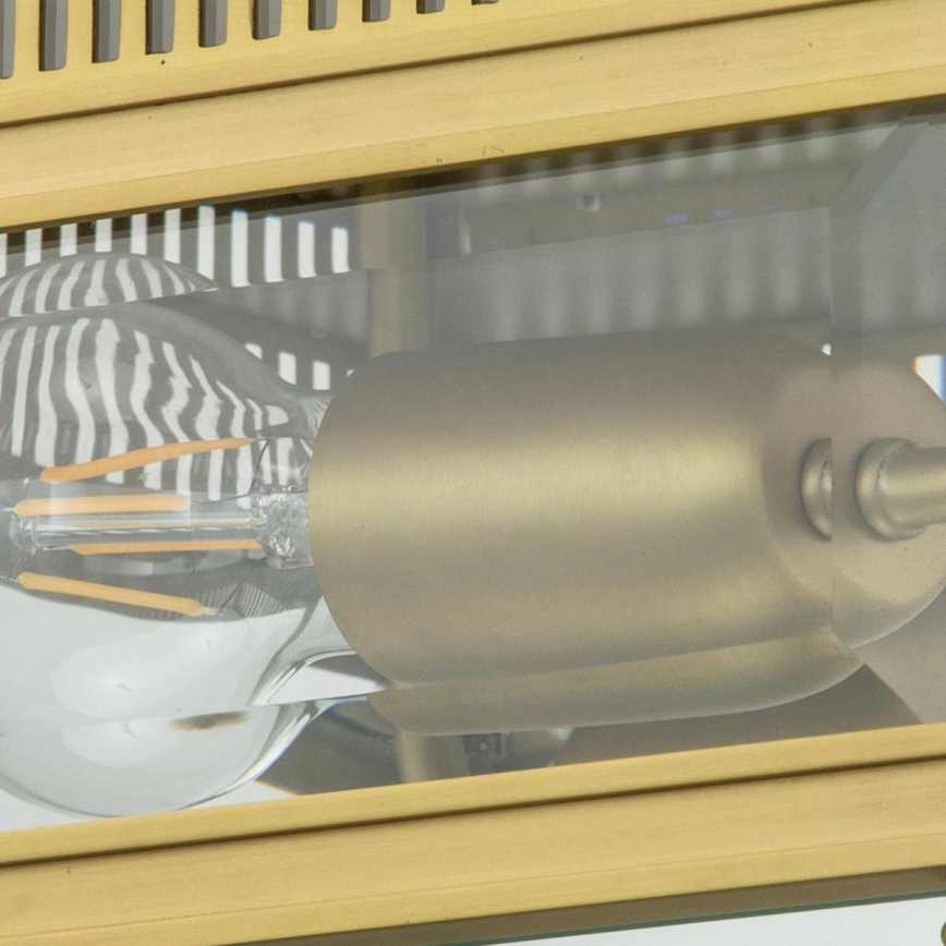 Elstead - Plafonieră de exterior HOLBORN 2xE27/60W/230V IP44 aurie