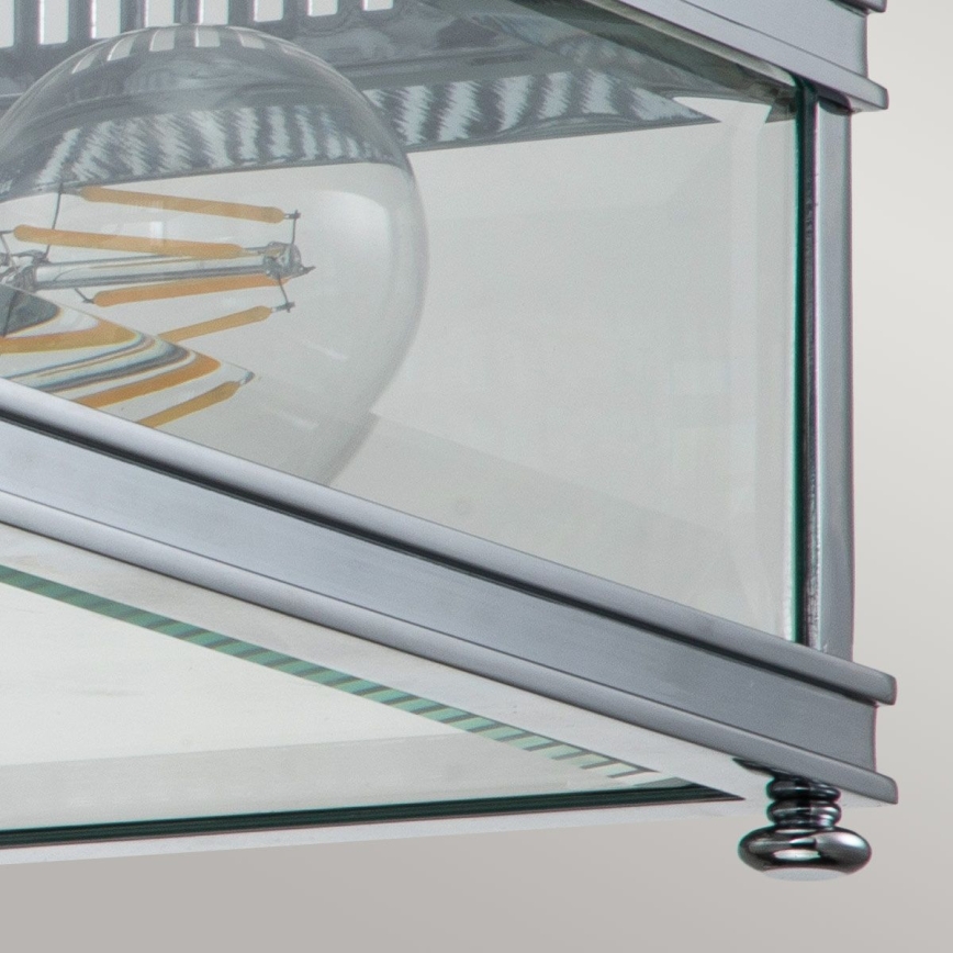 Elstead - Plafonieră de exterior HOLBORN 2xE27/60W/230V IP44 crom lucios