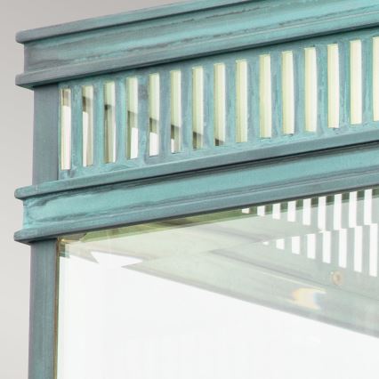 Elstead - Plafonieră de exterior HOLBORN 2xE27/60W/230V IP44 turcoaz