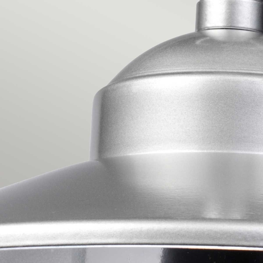 Elstead - Candelabru exterior cu lanț KLAMPENBORG 1xE27/60W/230V IP44 crom mat