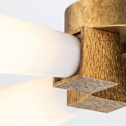 Elstead - Lustră pe tijă KRISTY 4xE27/40W/230V, cu finisaj cupru