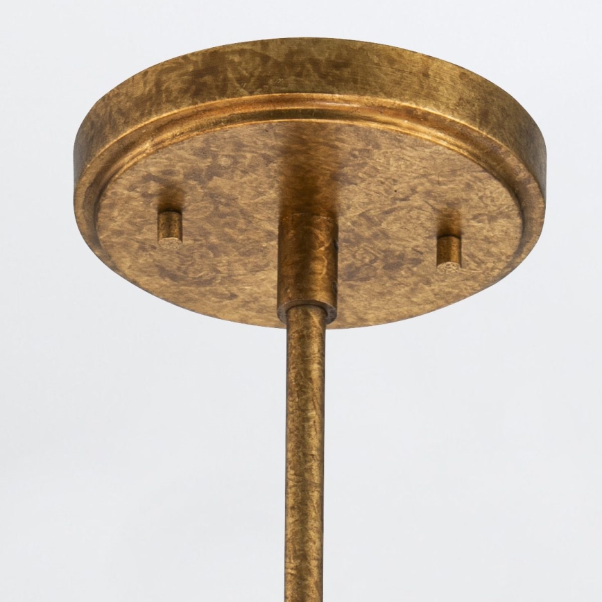 Elstead - Lustră pe tijă KRISTY 4xE27/40W/230V, cu finisaj cupru