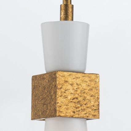 Elstead - Lustră pe tijă KRISTY 1xE27/40W/230V Ø 15,2 cm, finisaj cupru