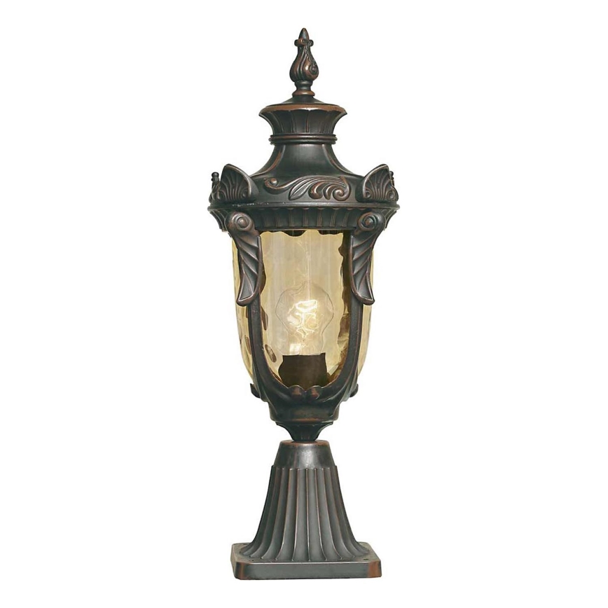 Elstead - Lampă de exterior PHILADELPHIA 1xE27/60W/230V IP44 bronz
