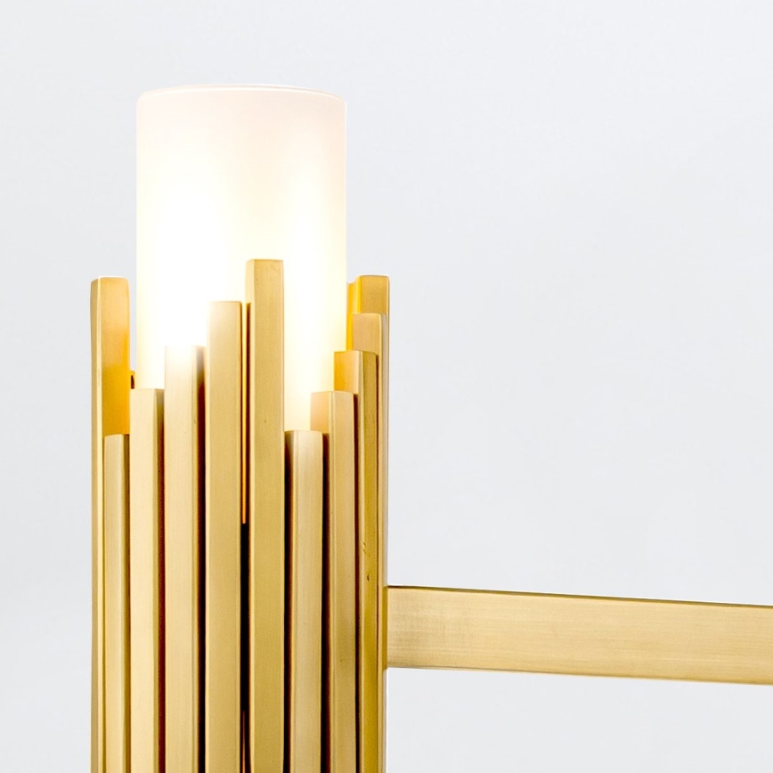 Elstead - Candelabru cu tijă MARVELE 6xE14/40W/230V auriu