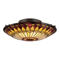 Elstead - Plafonieră Tiffany WEST 2xE27/75W/230V