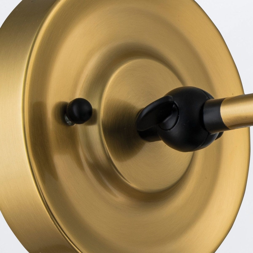 Elstead PV1-AB-MB - Aplică de perete PROVENCE 1xE27/60W/230V auriu/negru