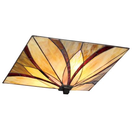 Elstead - Plafonieră Tiffany ASHEVILLE, 2 x E27, 60 W, 230 V