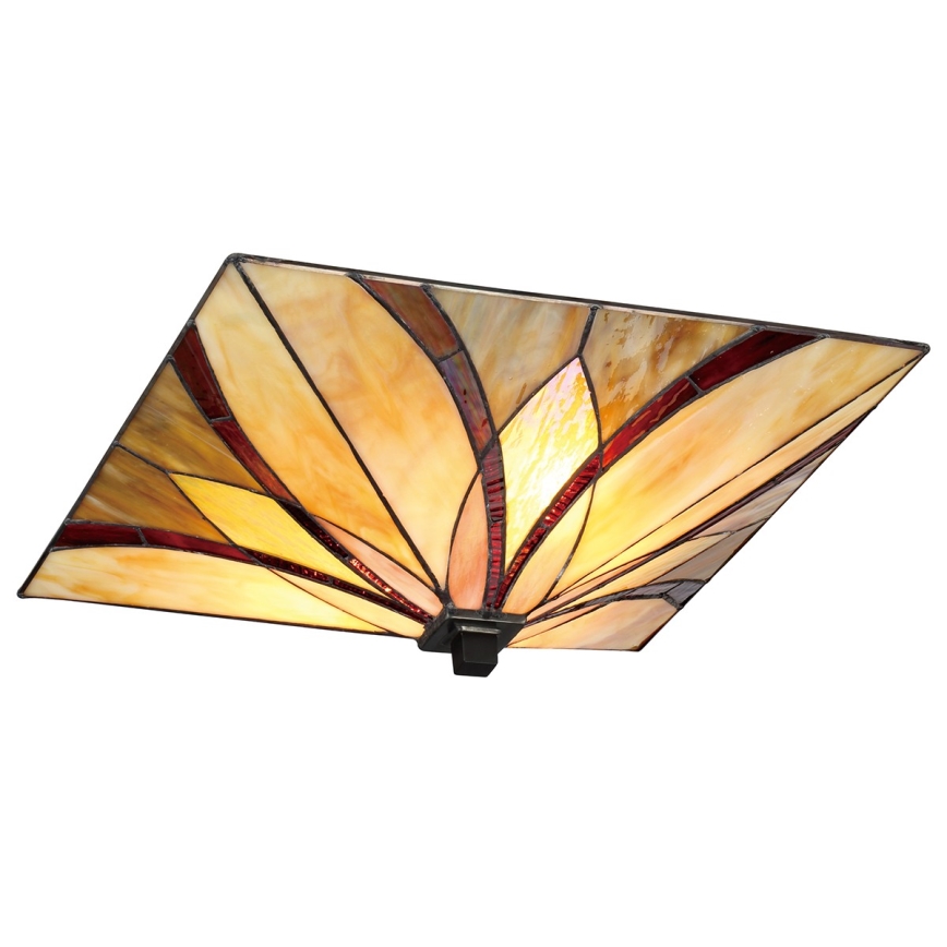 Elstead - Plafonieră Tiffany ASHEVILLE, 2 x E27, 60 W, 230 V