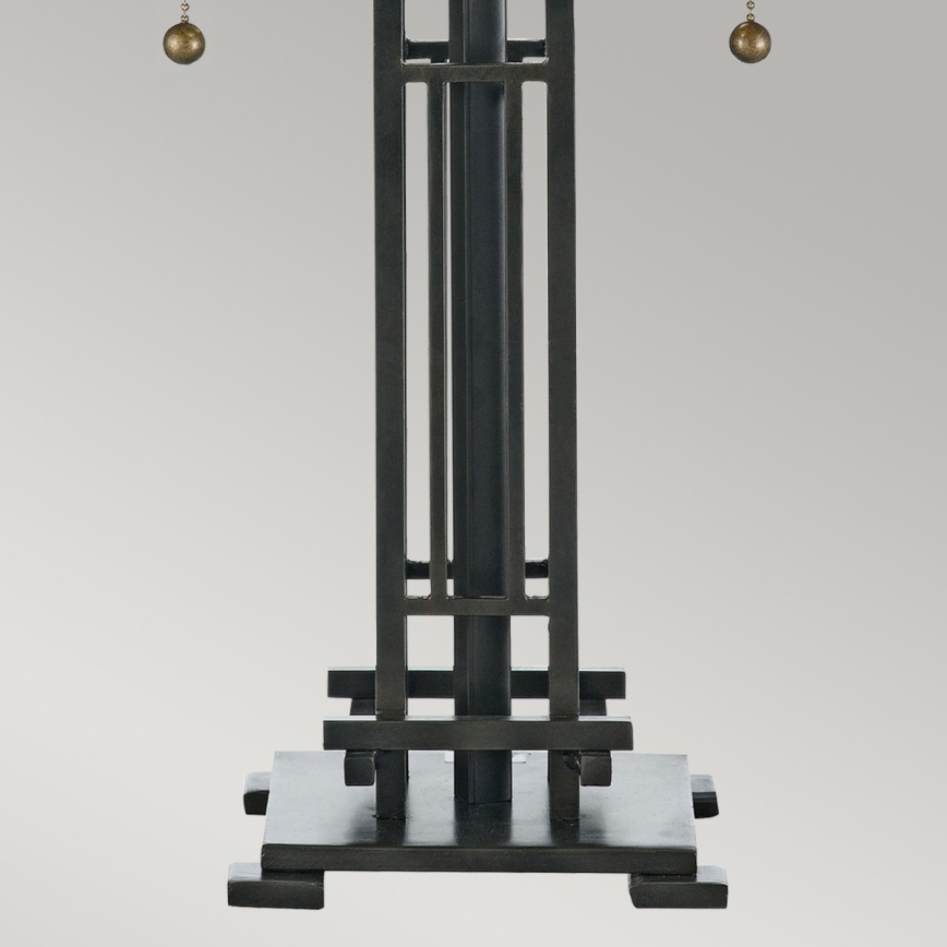 Elstead - Lampă de masă Tiffany CHASTAIN 2xE27/60W/230V