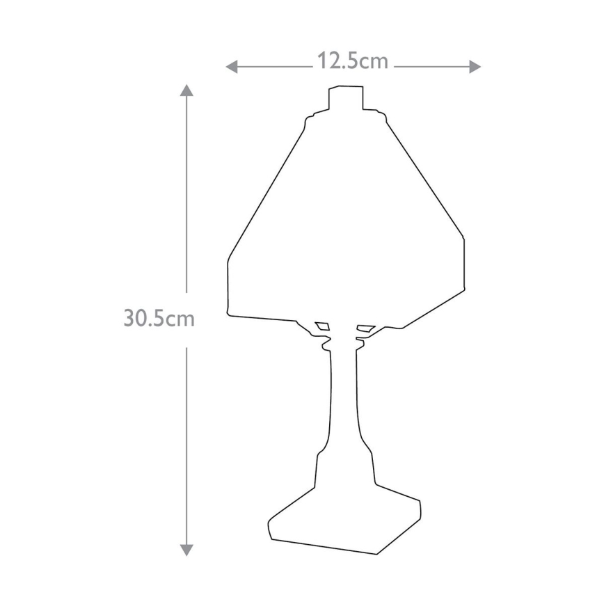 Elstead - Lampă de masă Tiffany HOLMES 1xE14/25W/230V