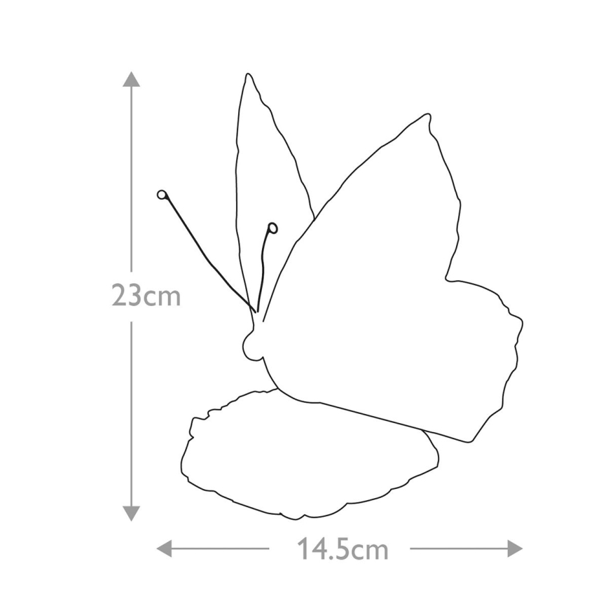 Elstead - Lampă decorativă LED TIFFANY 1xG9/3W/12V, fluture