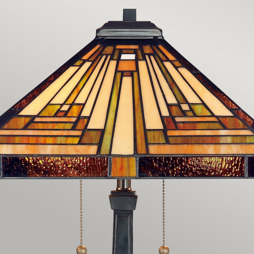 Elstead - Lampă de masă Tiffany STEPHEN 2xE27/60W/230V