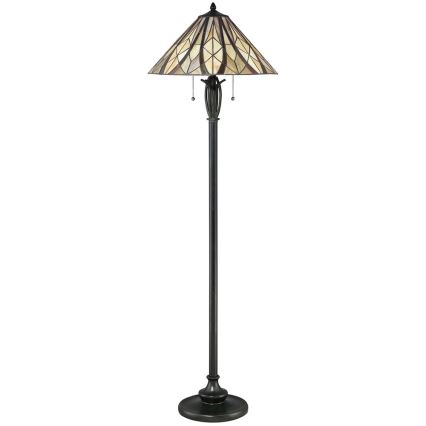 Elstead - Lampadar Tiffany VICTORY 2xE27/60W/230V