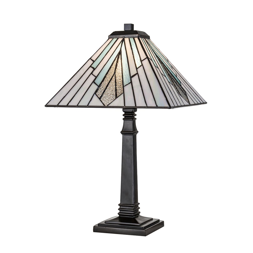 Elstead - Lampă de masă Tiffany ALDERLEY 1xE27/60W/230V
