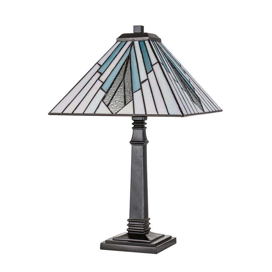 Elstead - Lampă de masă Tiffany ALDERLEY 1xE27/60W/230V