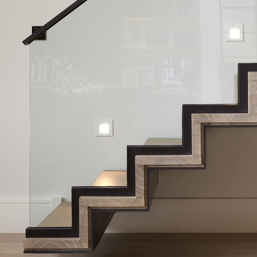 Emithor 48320 - Aplică LED de perete pentru scări/1W/230V