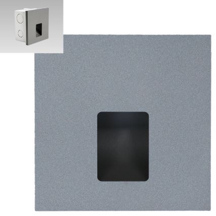 Emithor 70423 - Lumină LED pentru scări VIX LED/1W/230V 4000K gri