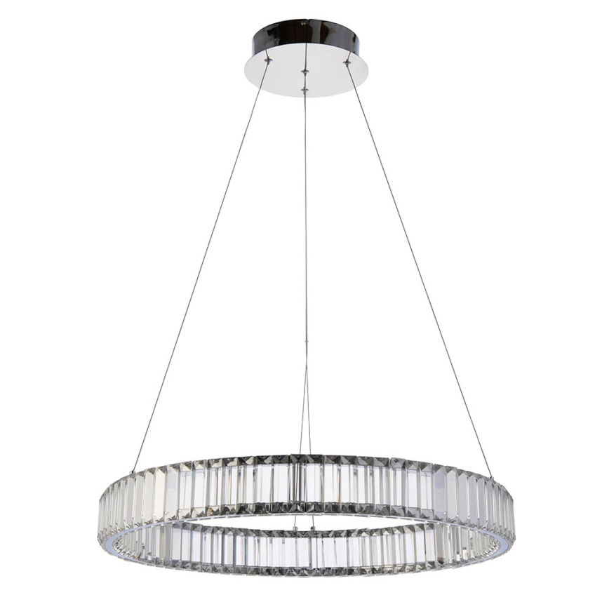 Endon 102255 - Lustră LAGUNA cu LED, dimerizabilă, suspendată pe cablu, LED/36W/230V, crom lucios