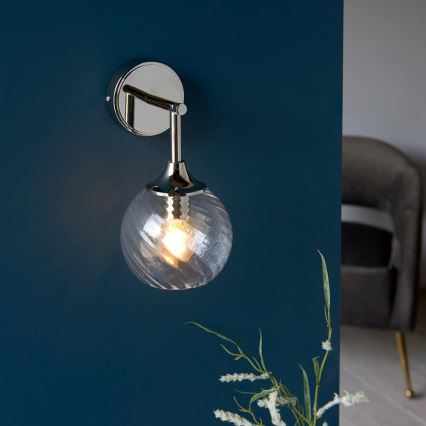 Endon 104052 - Aplica de perete ALLEGRA 1xE14/7W/230V crom lucios