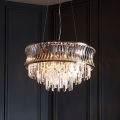 Endon 104530 - Lustră suspendată cu lanț 9xE14/6W/230V crom lucios